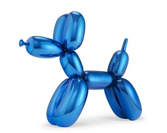 Jeff Koons — Balloon Dog (Blue), the physical work