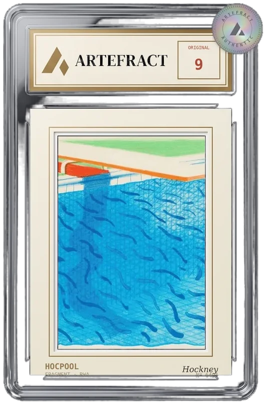 Artefracts graded certificate — David Hockney, Paper Pool